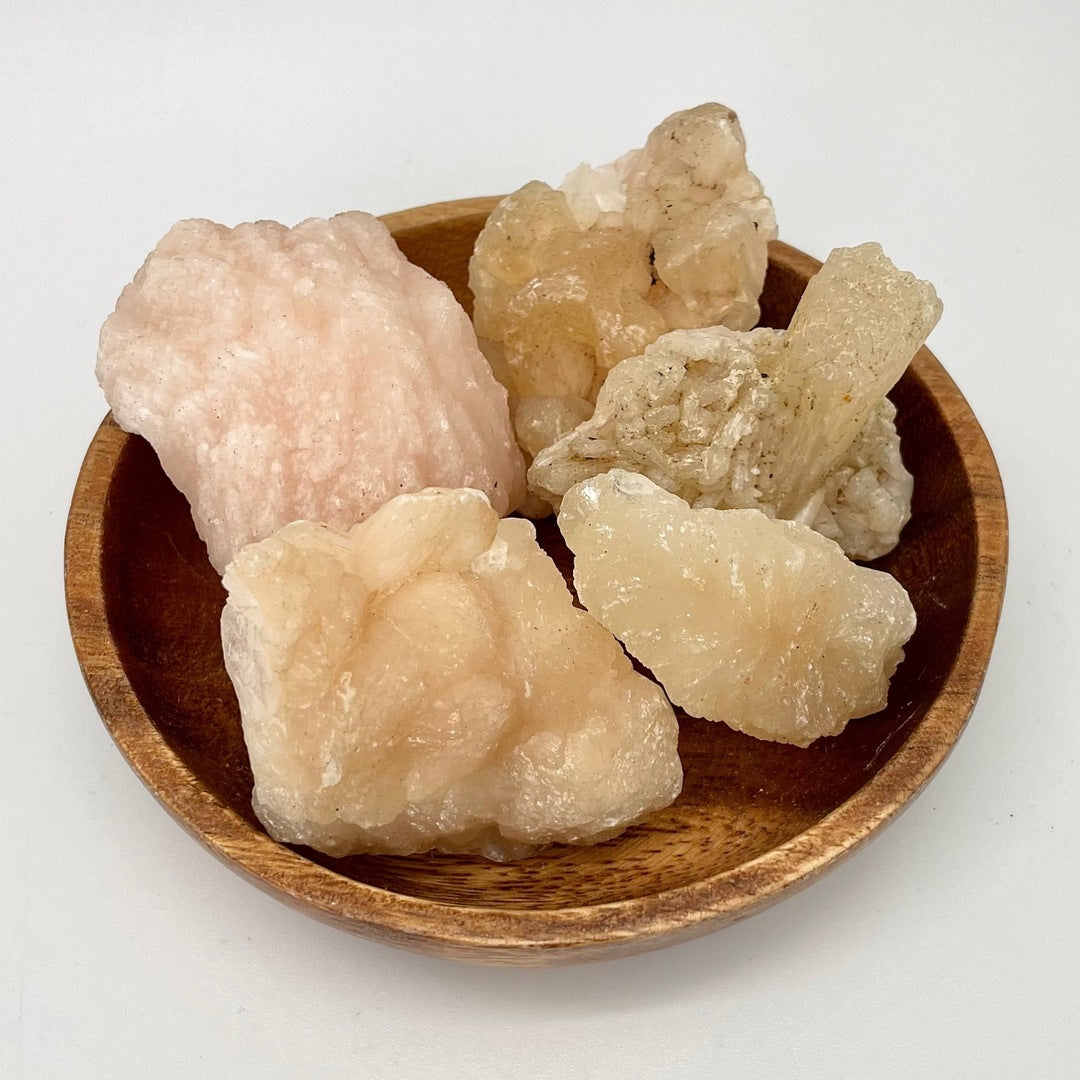 Stilbite Cluster (Raw)