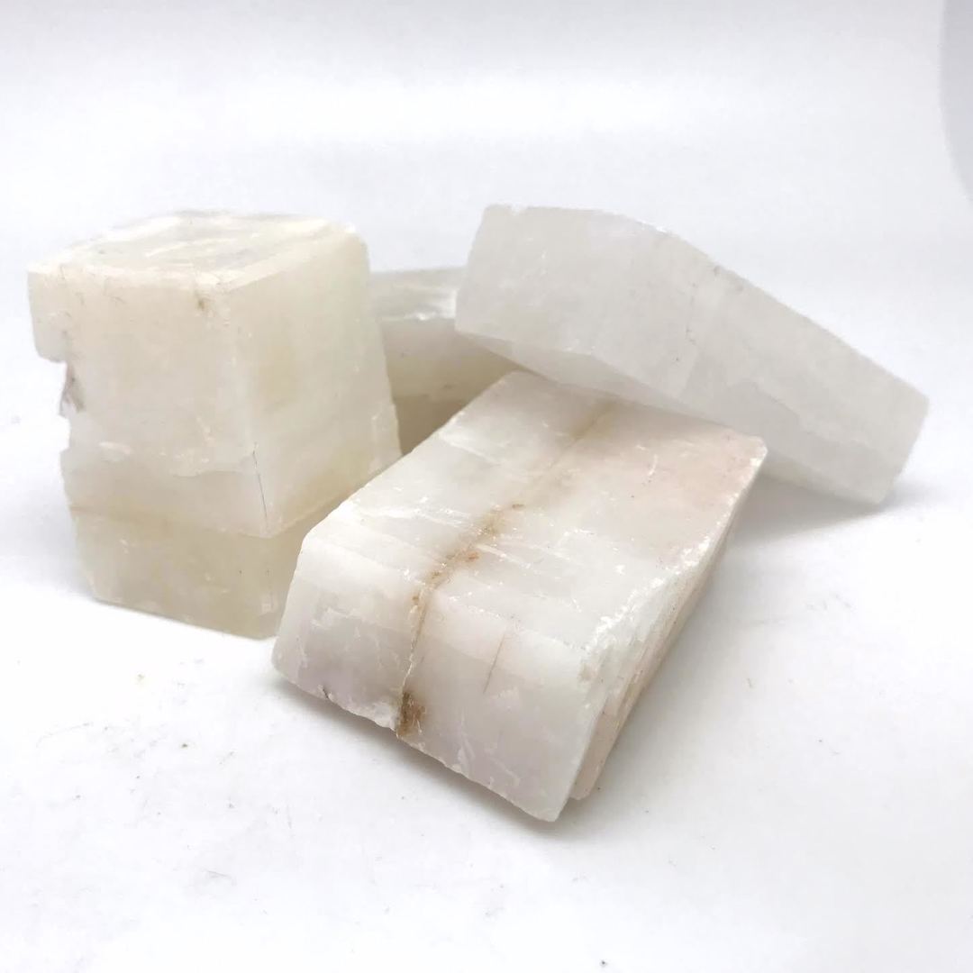 Calcite, White Chunks (Raw)