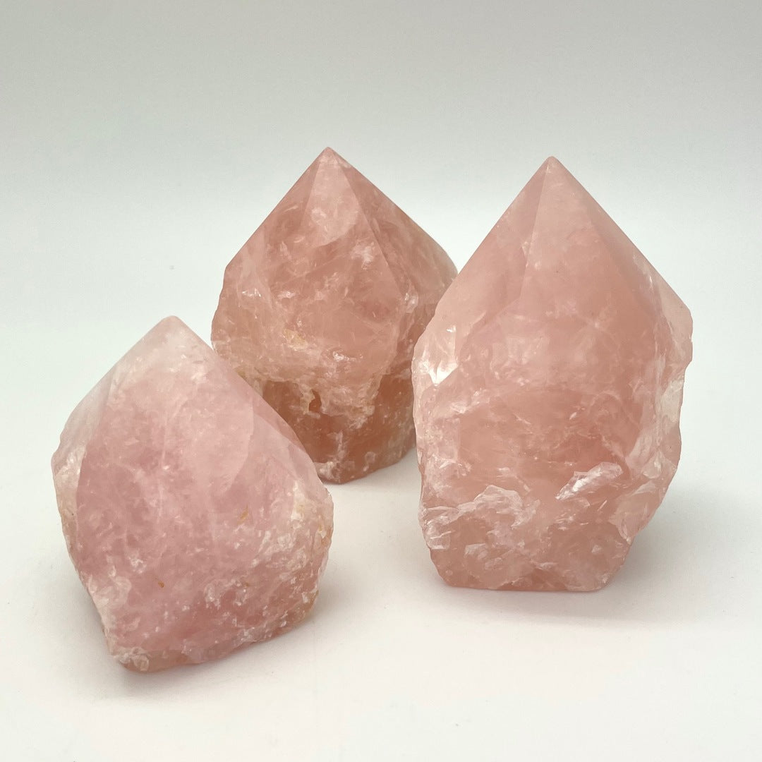 Rose Quartz - Power Crystal Point