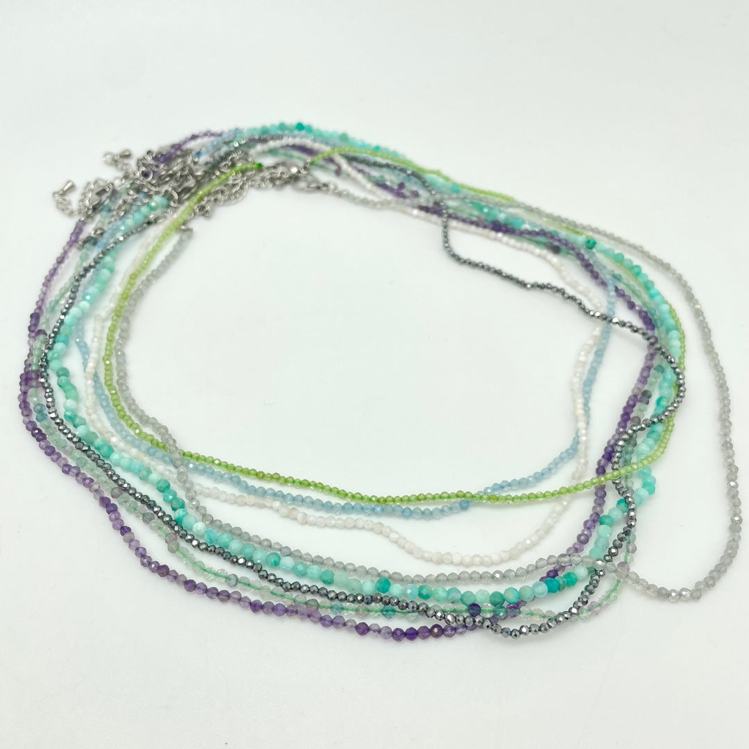 Natural Crystal Seed Necklace