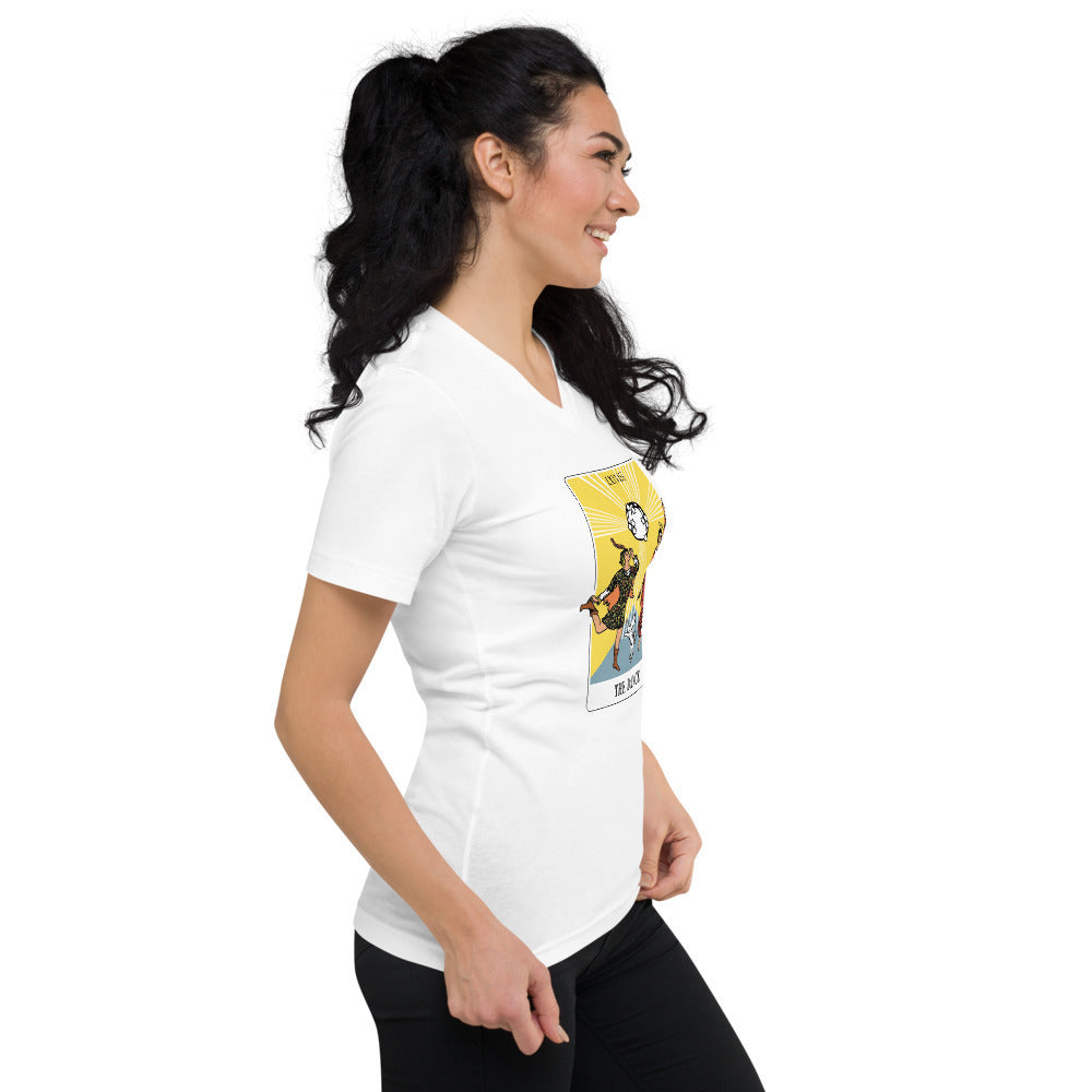 Unisex Short Sleeve V-Neck T-Shirt Studio 78 Disco