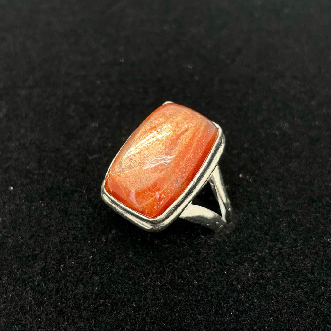 Sunstone Ring (Rectangle / Square)