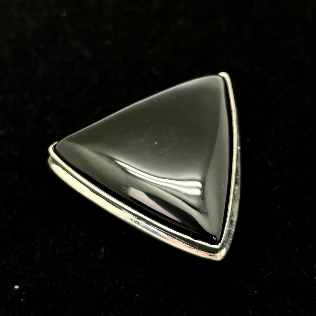 Black Onyx Ring (Triangle)