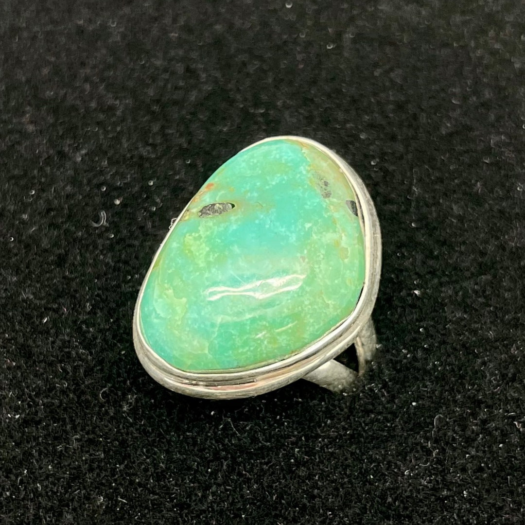 Tibetan Turquoise Ring (Abstract)