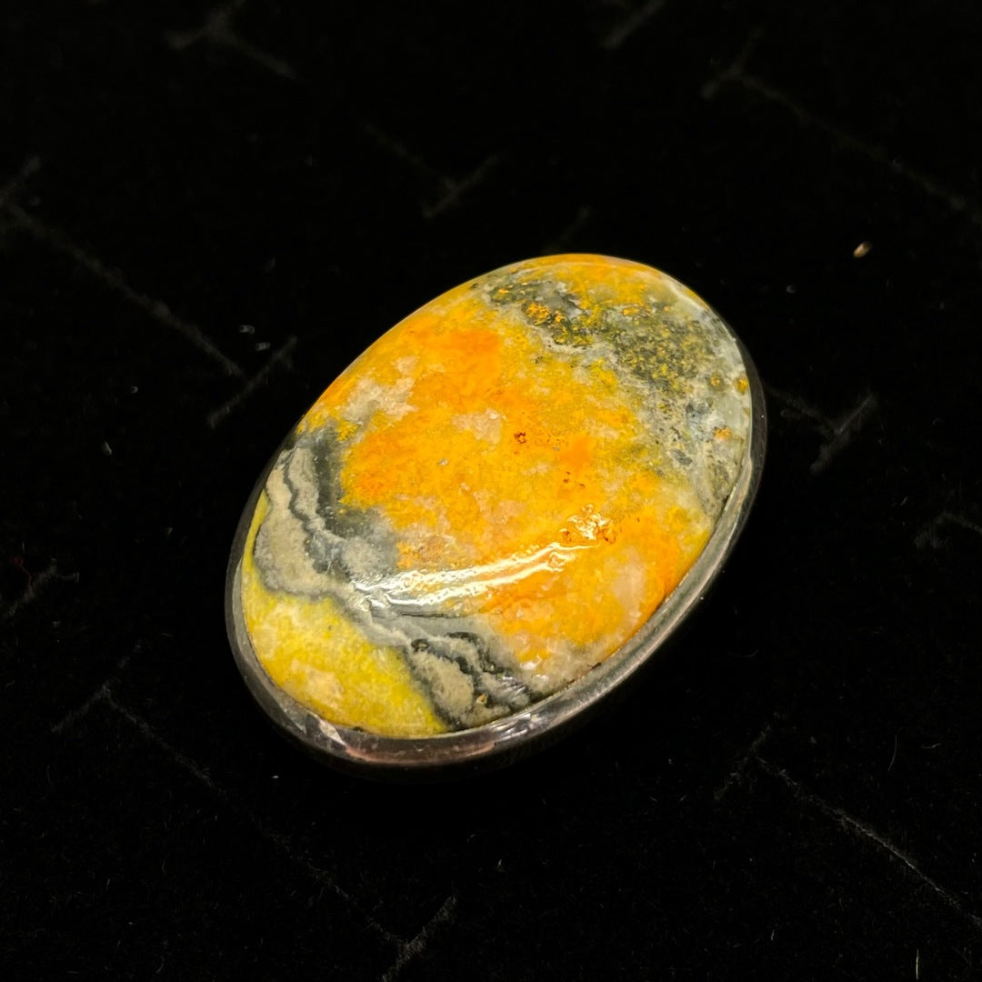 Bumble Bee Jasper Ring (Oval / Round)