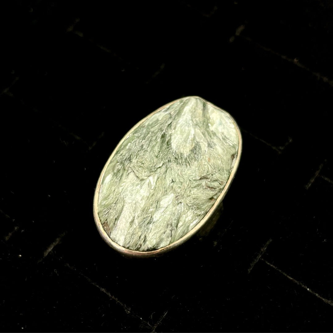 Seraphinite Ring (Raw)