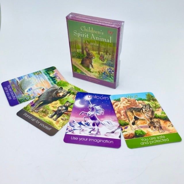 Children's Spirit Animal Cards by Dr. Steven Farmer with Jessica Camacho