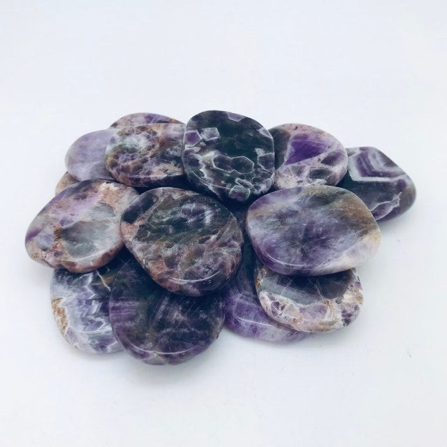 Amethyst (Flat Worry Stone)
