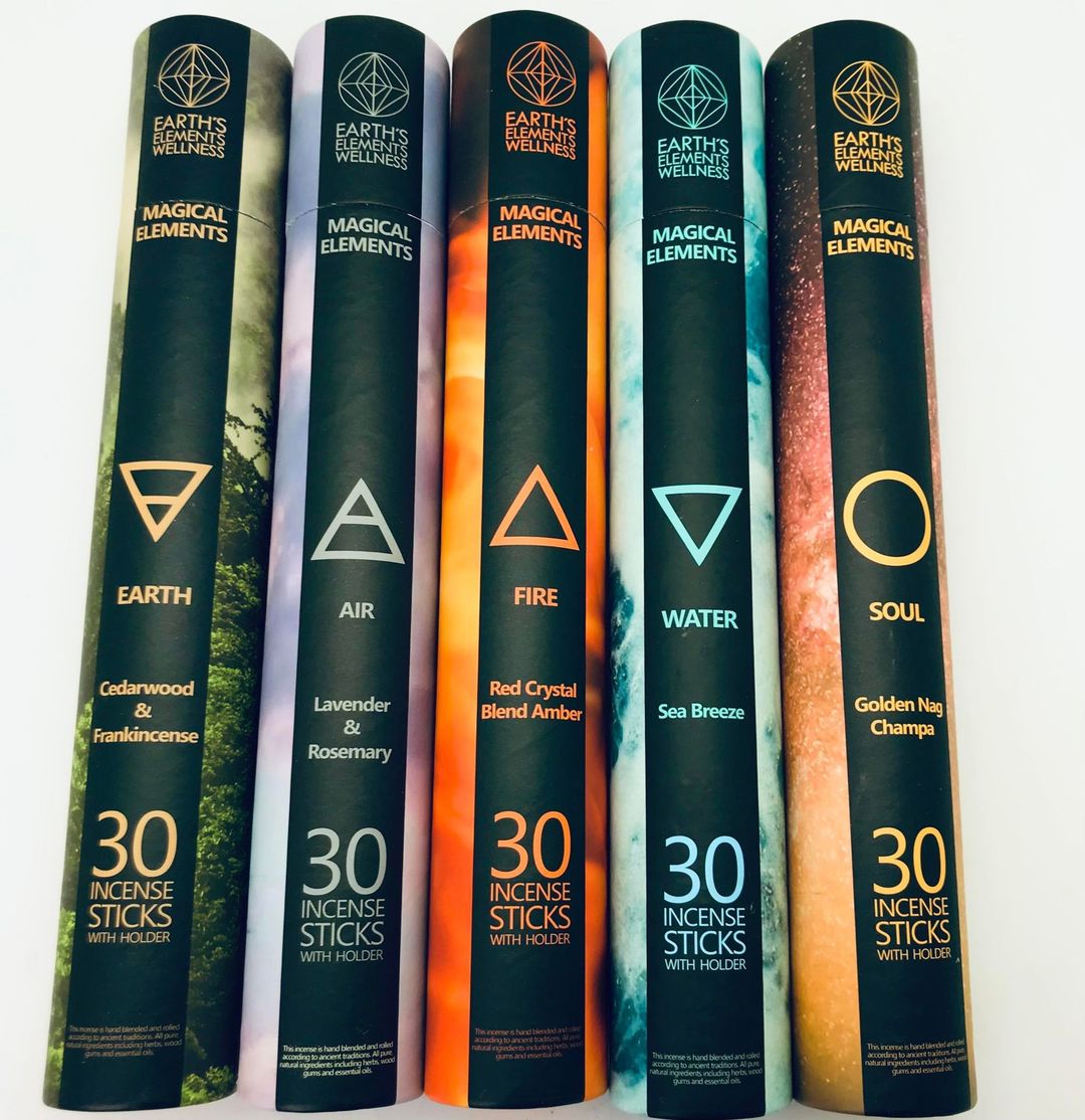 Earth's Elements Wellness Magical Elements Incense