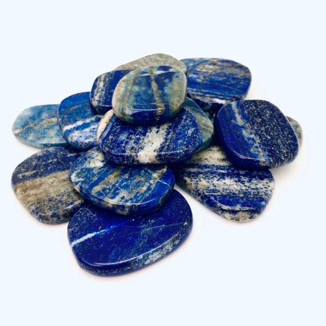 Lazuli, Lapis (Flat Worry Stones)