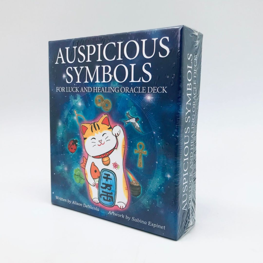 Auspicious Symbols For Luck and Healing Oracle Deck by Alison DeNicola