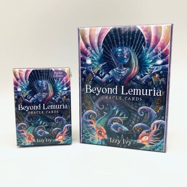 Beyond Lemuria Oracle Cards by Izzy Ivy