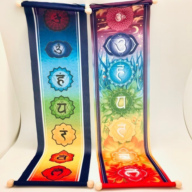 Chakra Wall Hanger Scroll