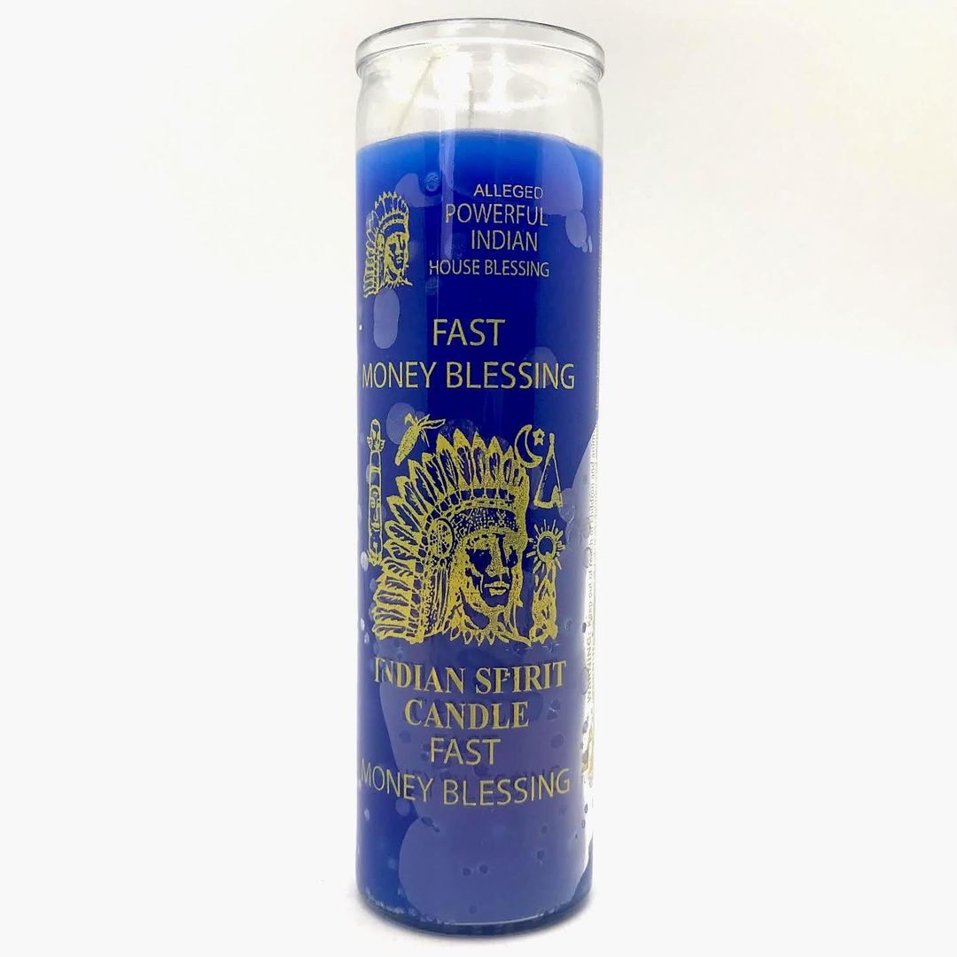 7 Day Powerful Indian / Fast Money Blessing Candle