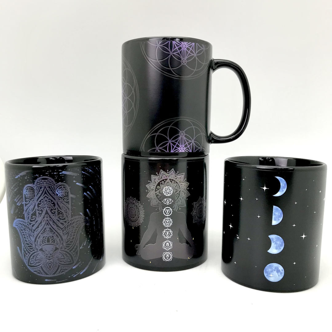 Earth's Elements Wellness Thermal Reaction Assorted Mugs