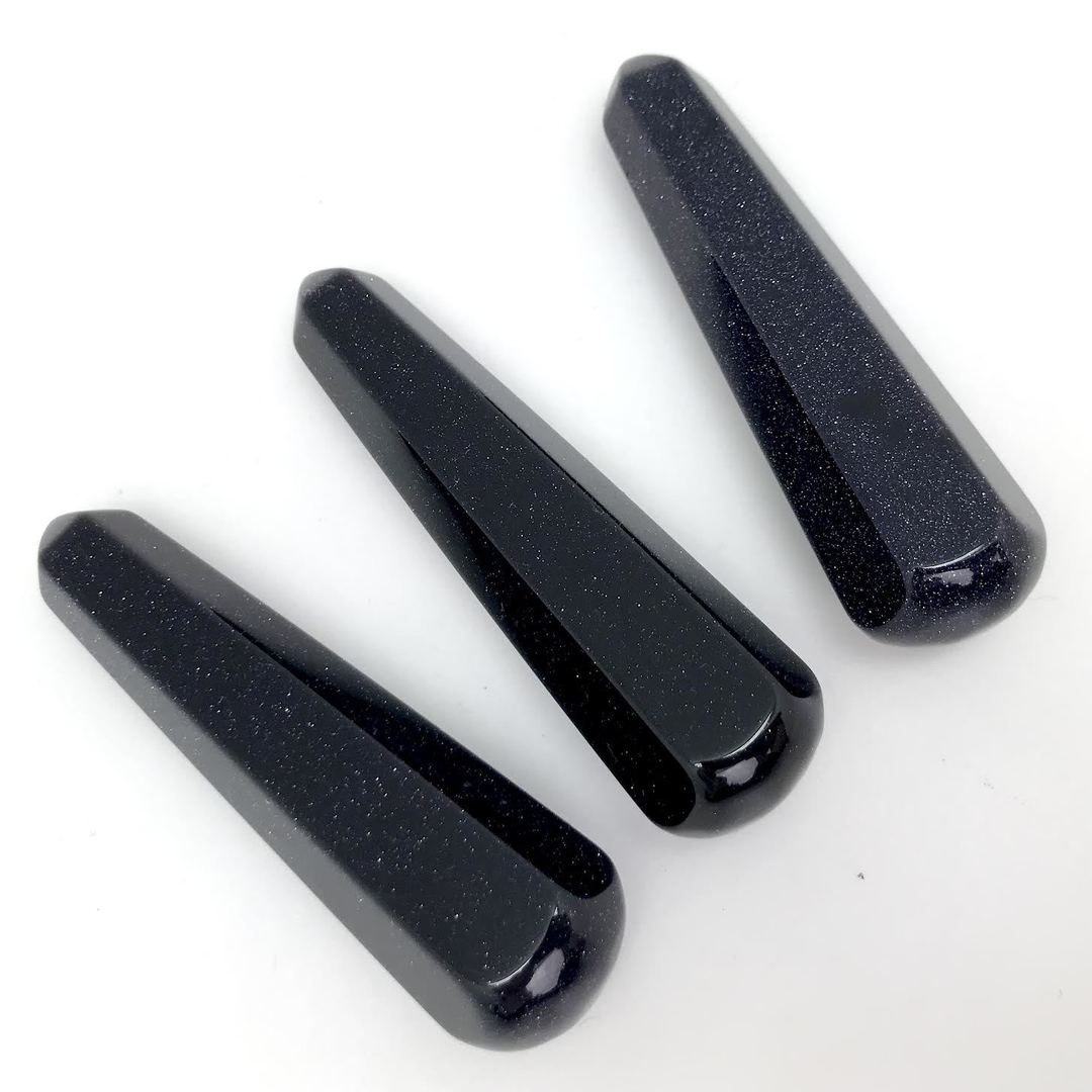 Blue Goldstone Wand / Massager Point