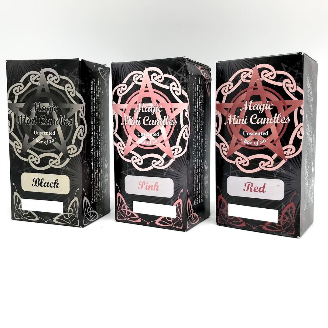 Magic Mini Spell Candles 20 Pack (Chime)