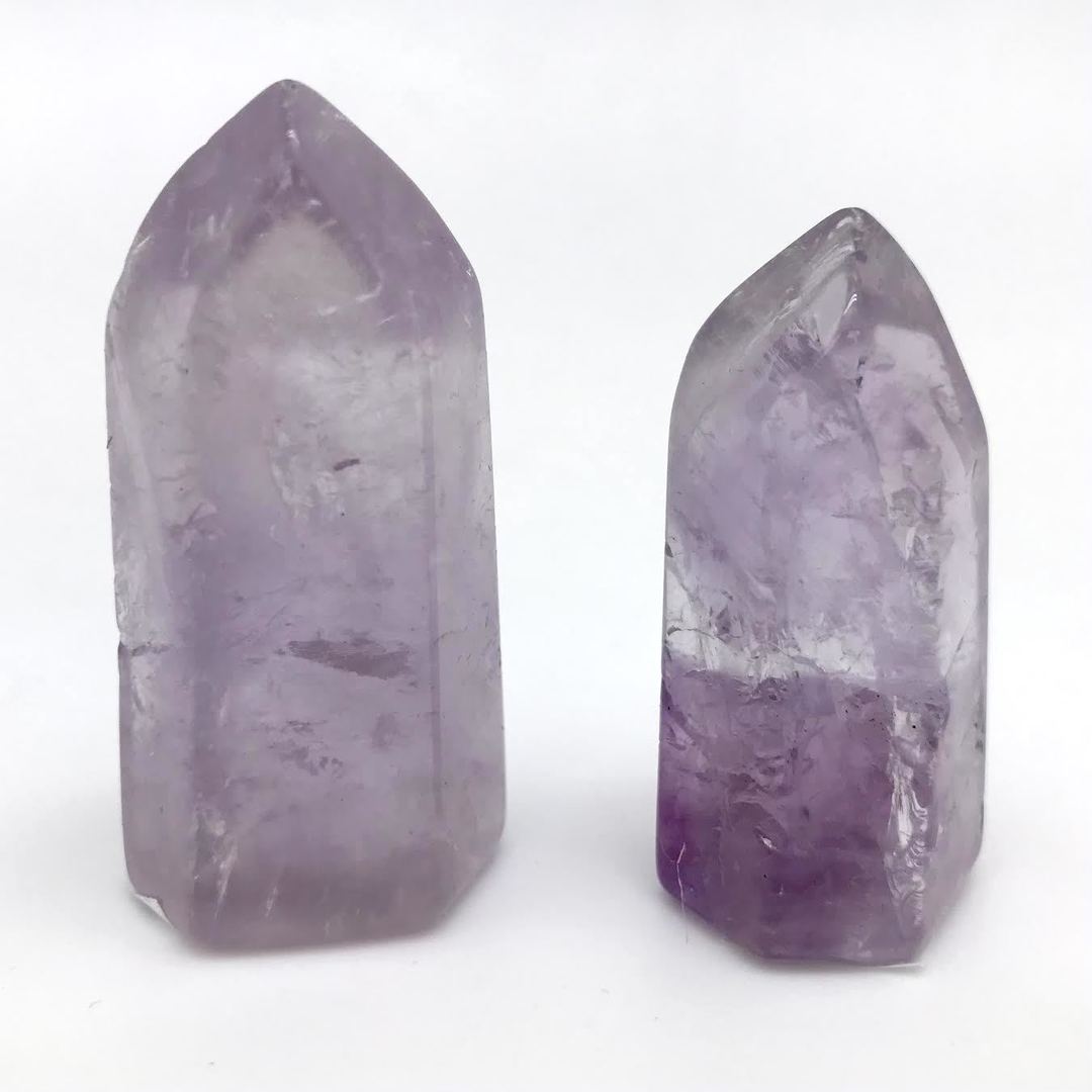 Mini Polished Amethyst Tower