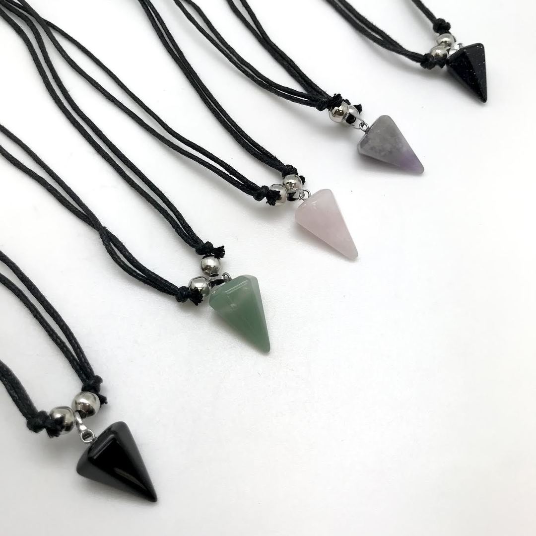 Spirit of Nature Pendulum Point Pendant Necklace