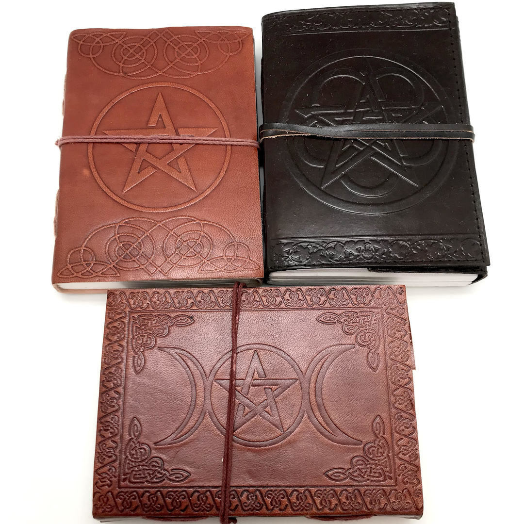 5x7 Leather Journal with Chord Closure