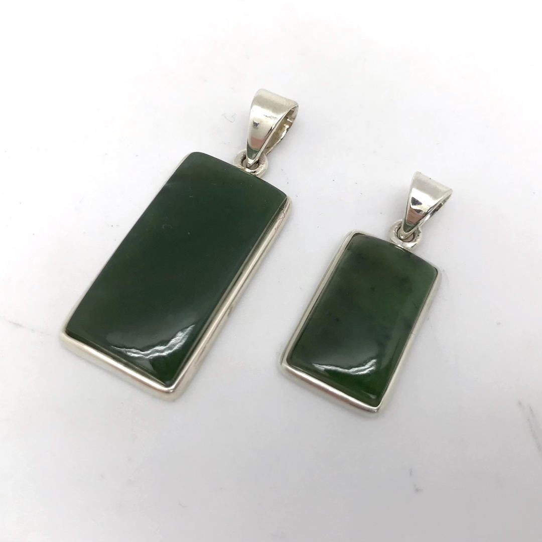 Rectangle Jade Pendant