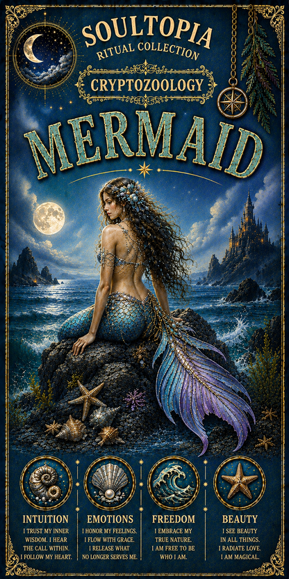 SoulTopia 7 Day Ritual Candle – Mermaid