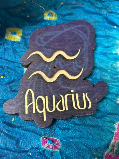 Zodiac Sign Cutout Incense Holder