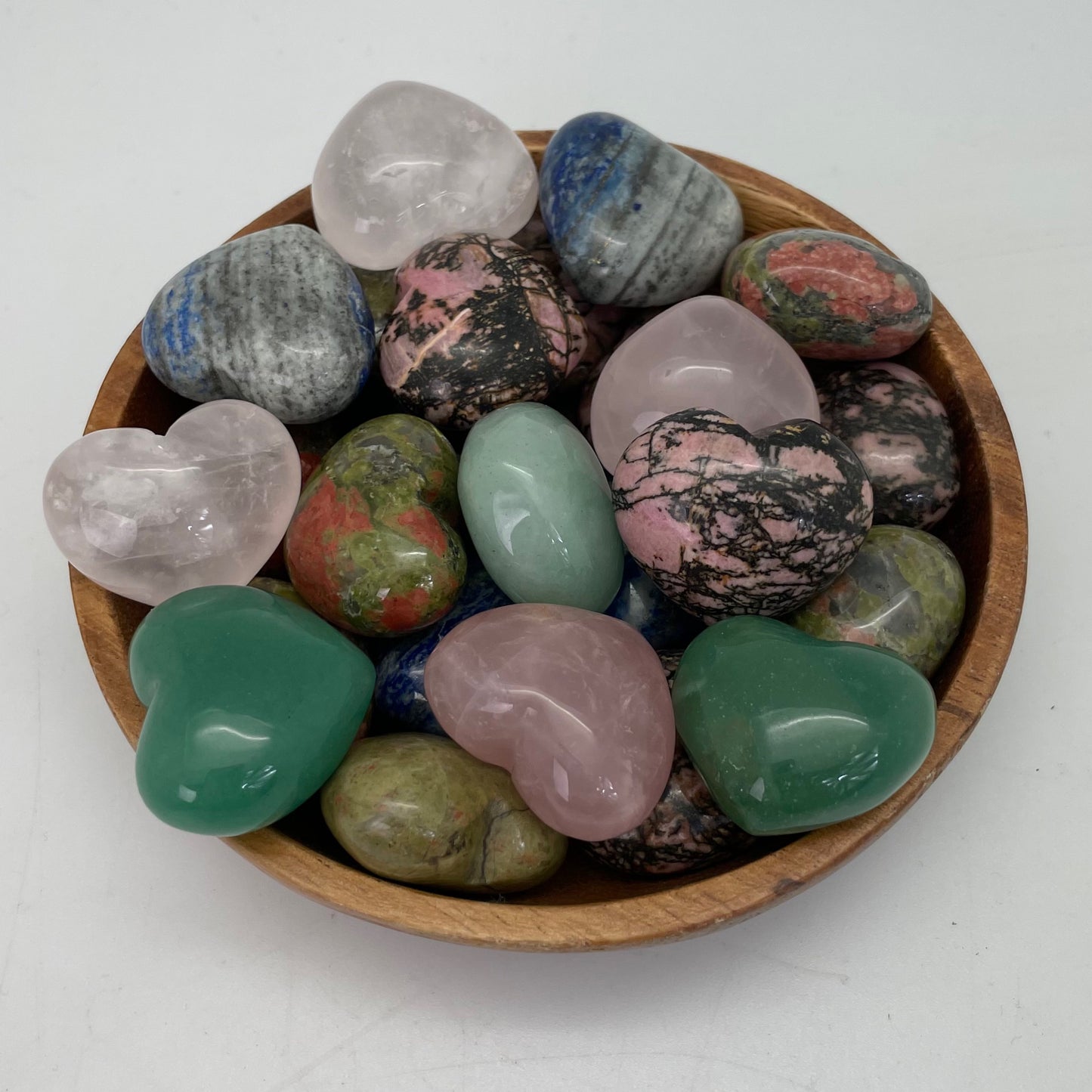 Assorted Crystal Hearts (Mini and Small)