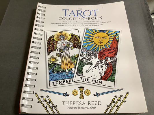 The Tarot Coloring Book by Theresa Reed