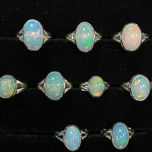 Ethiopian Opal Ring (Oval)
