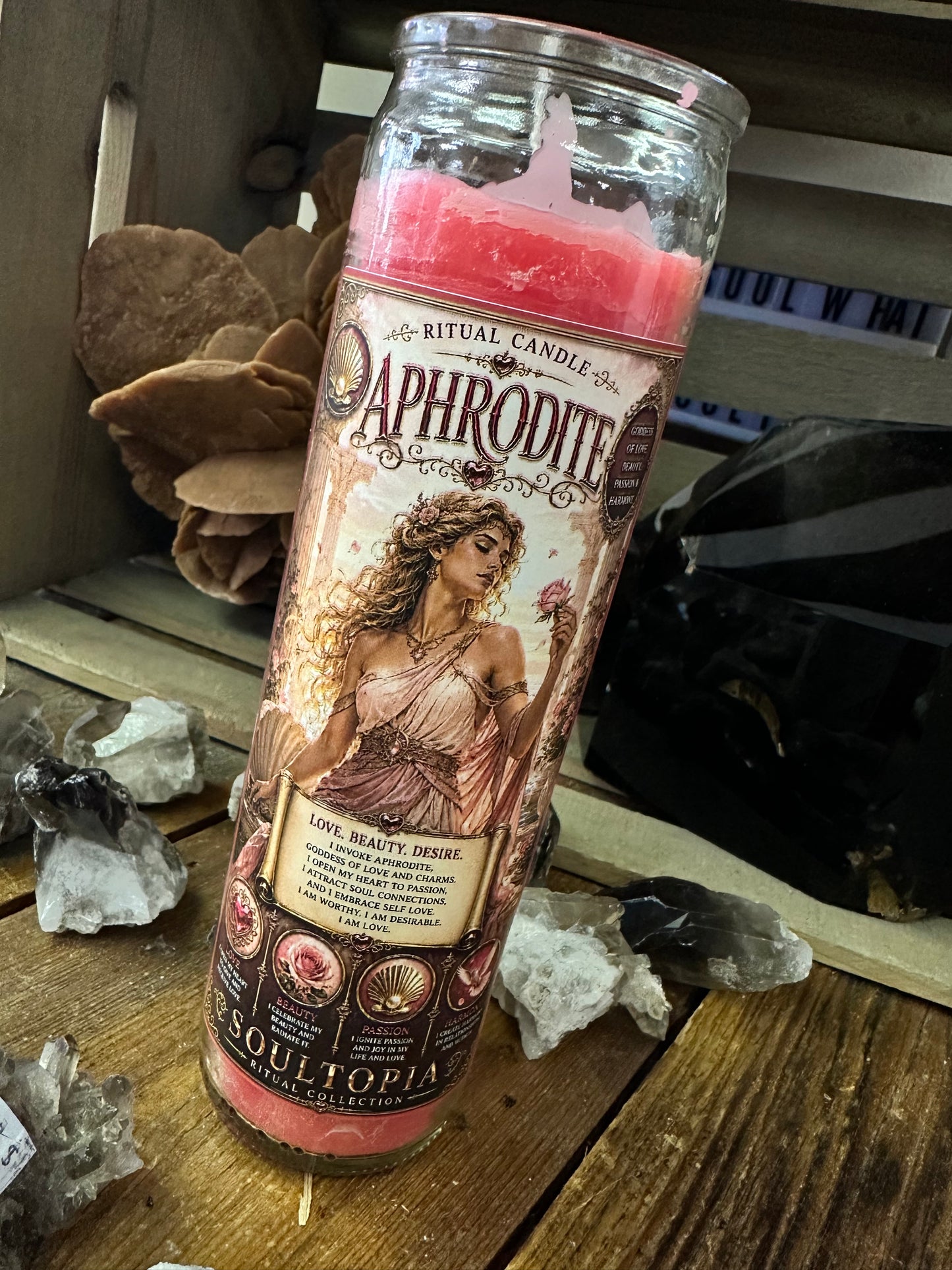 SoulTopia Ritual Candle – Aphrodite