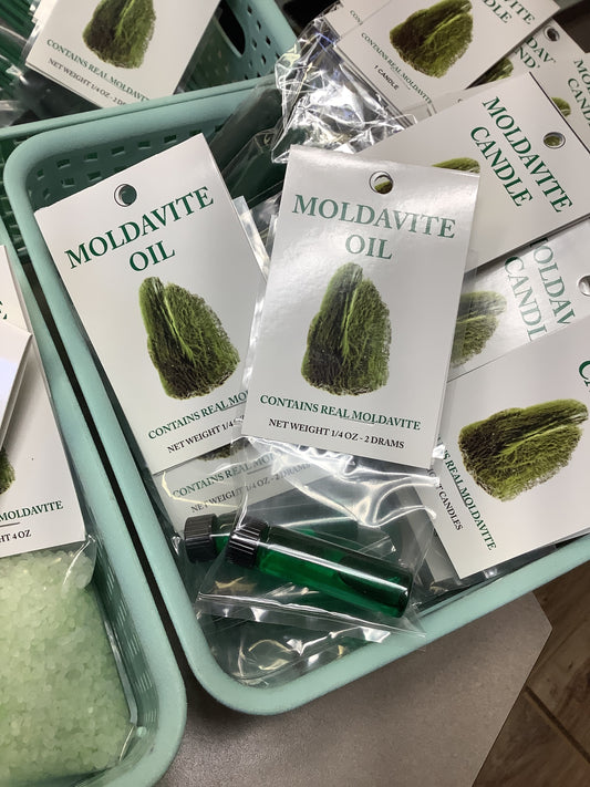 Moldavite oil