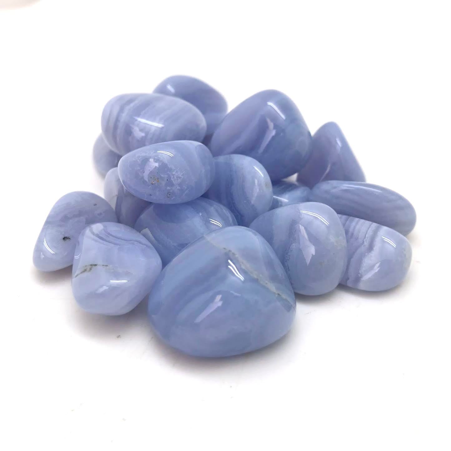 Agate, Blue Lace (Tumbled)