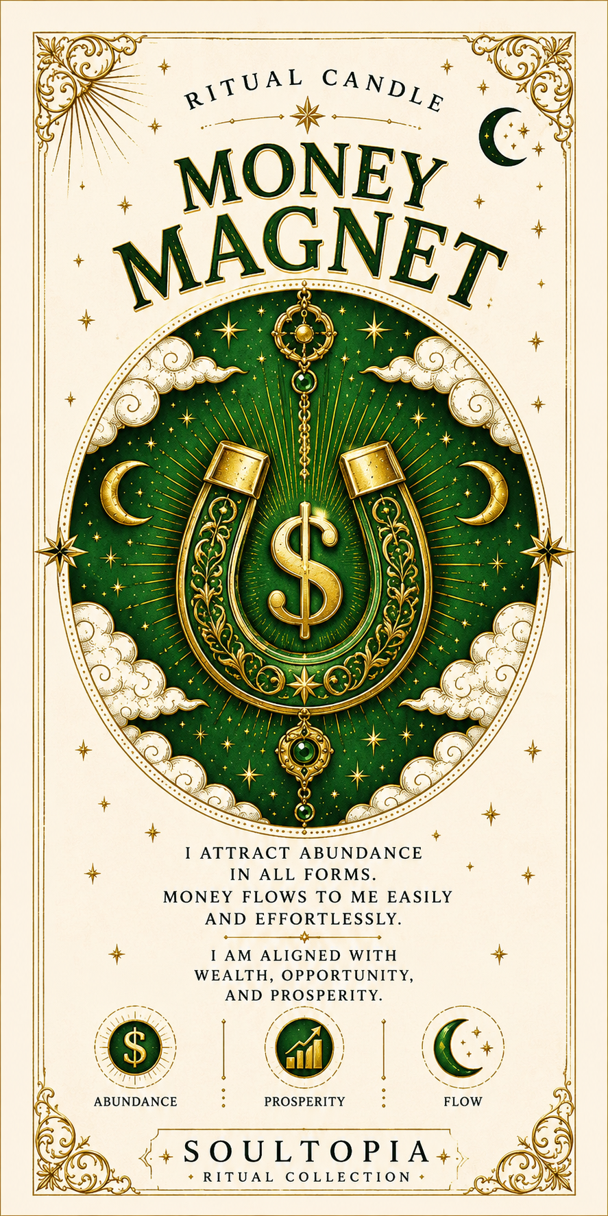 Money Magnet 7 Day Ritual Candle
