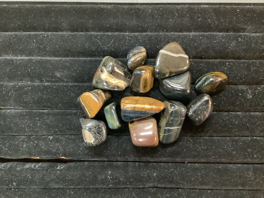 Tiger's Eye, Blue (Tumbled)
