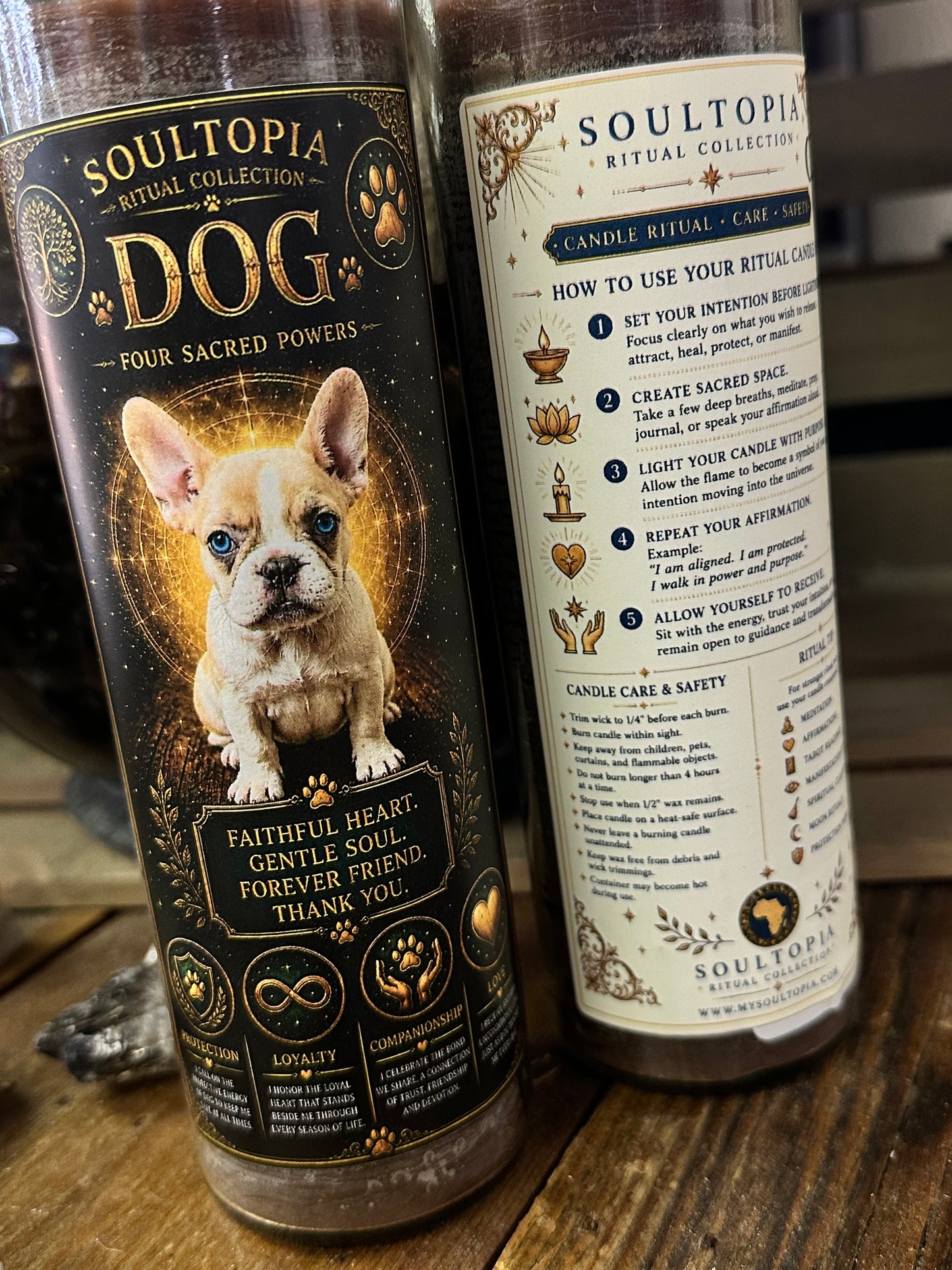 SoulTopia 7 Day Ritual Candle Dog
