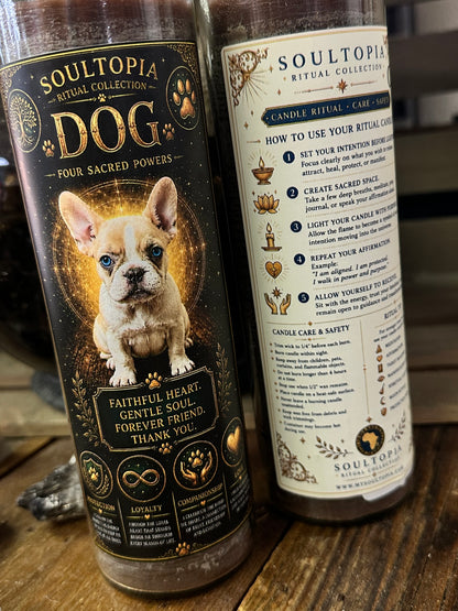 SoulTopia 7 Day Ritual Candle Dog