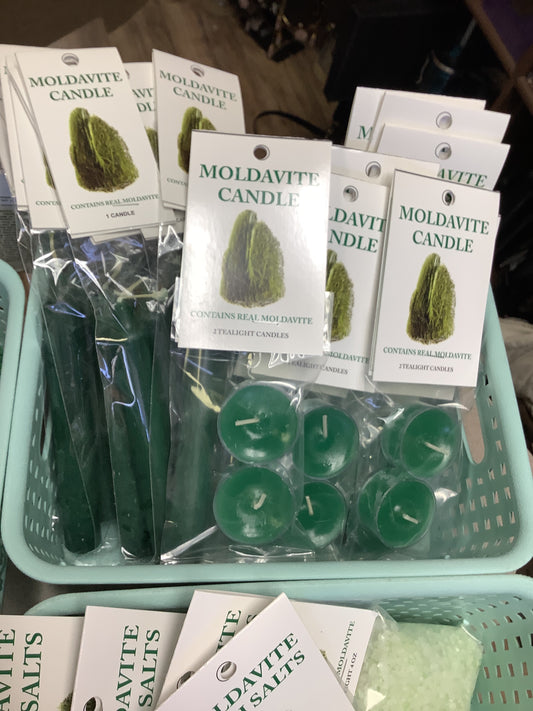 Moldavite Candles