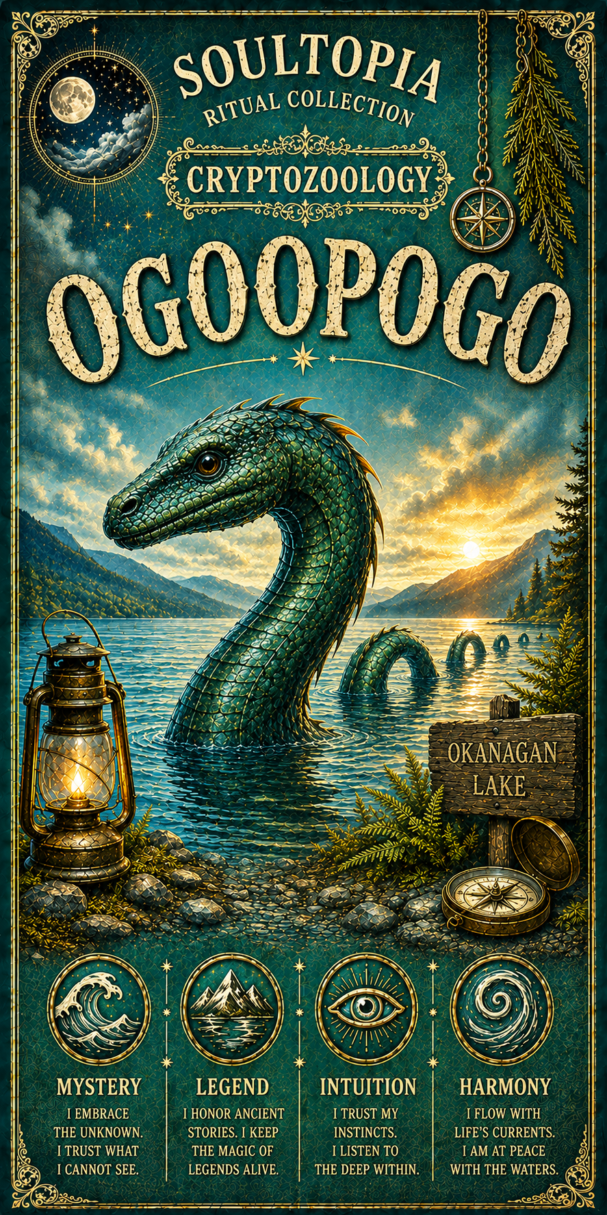 SoulTopia 7 Day Ritual Candle – Ogopogo