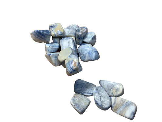 Blue Scheelite Tumbled