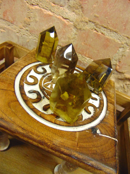 Natural Citrine Tower Point