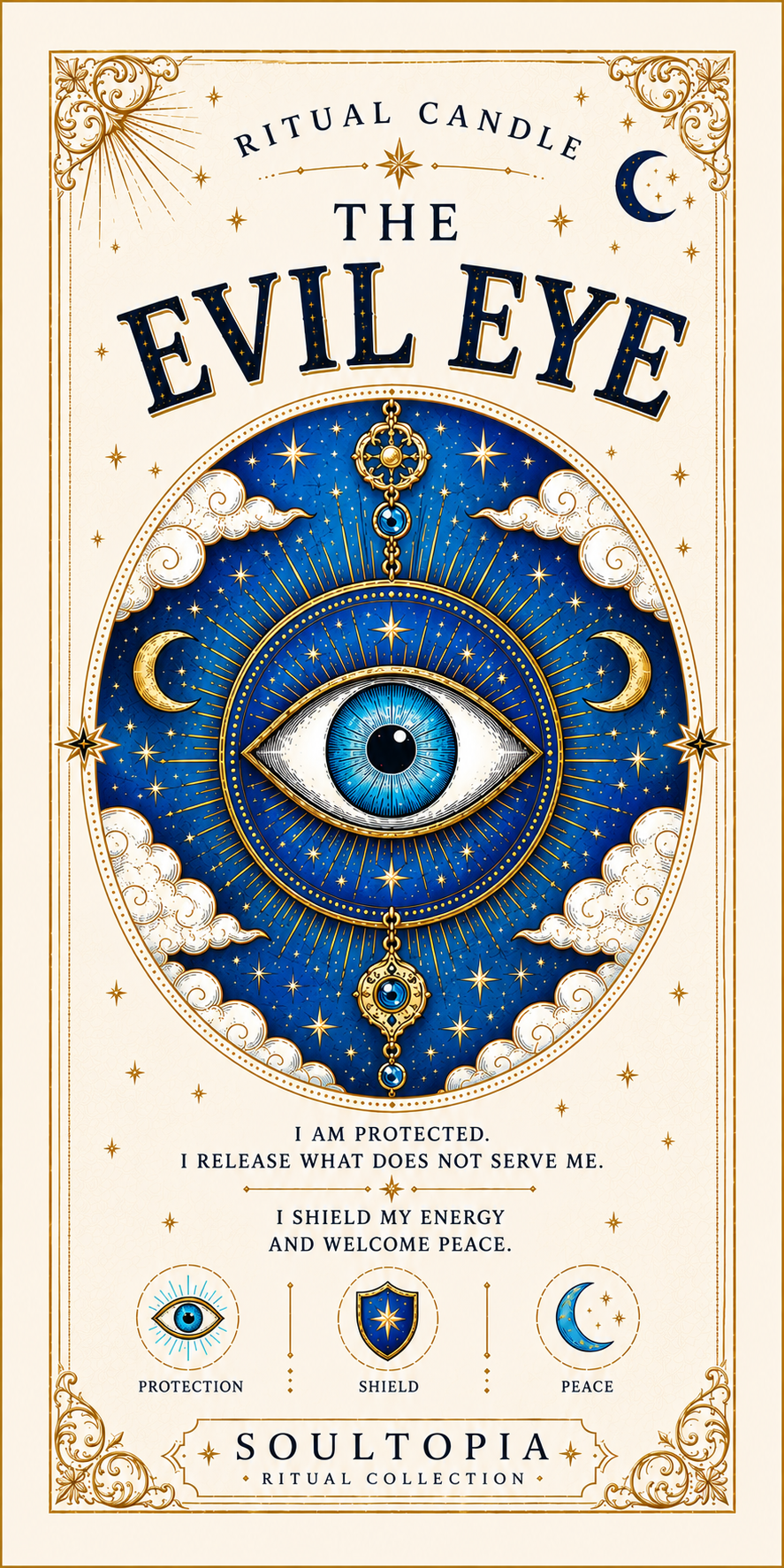Evil Eye Candle 7 Day