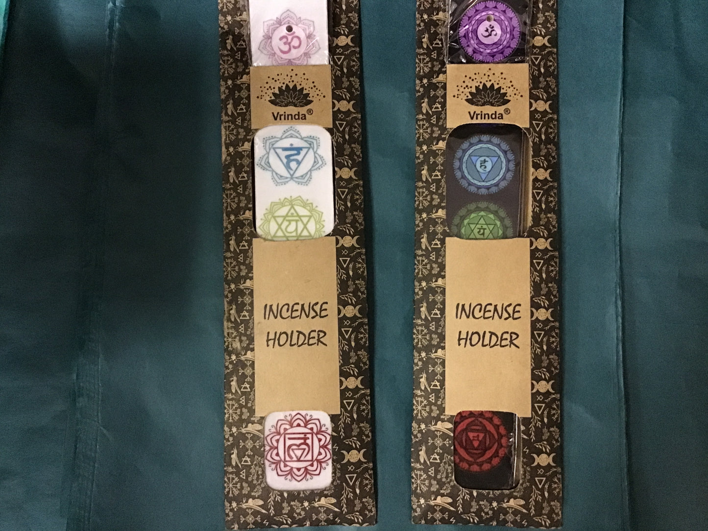 Vrinda Incense Holder -Chakras