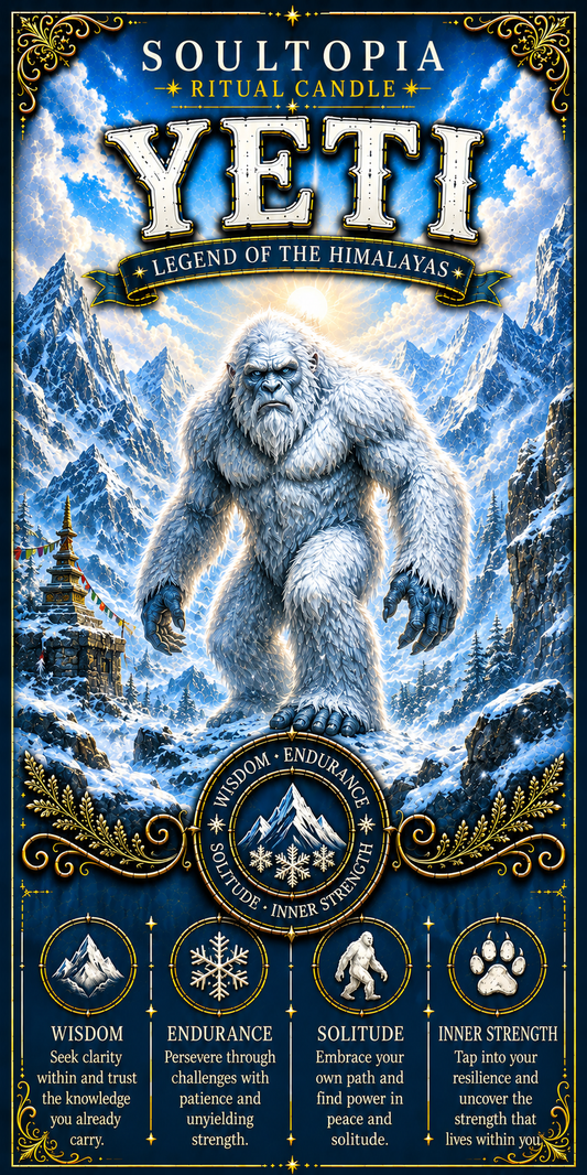 SoulTopia 7 Day Ritual Candle – Yeti