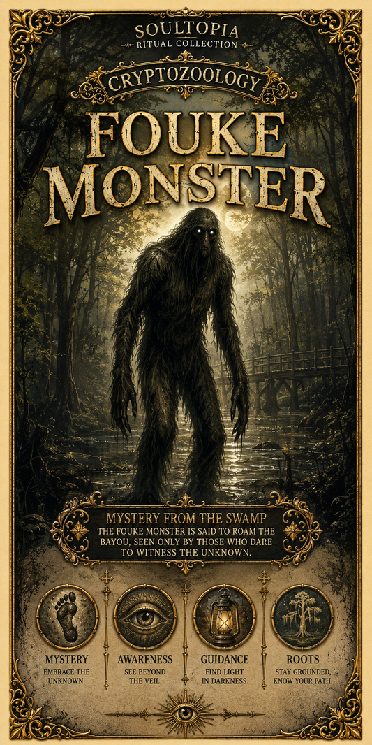 SoulTopia 7 Day Ritual Candle – Fouke Monster