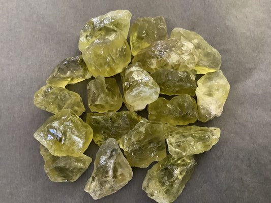 Green Gold Citrine raw