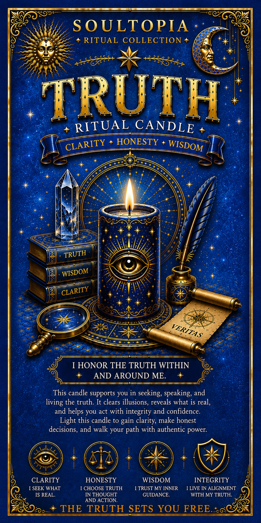SoulTopia 7 Day Ritual Candle Truth