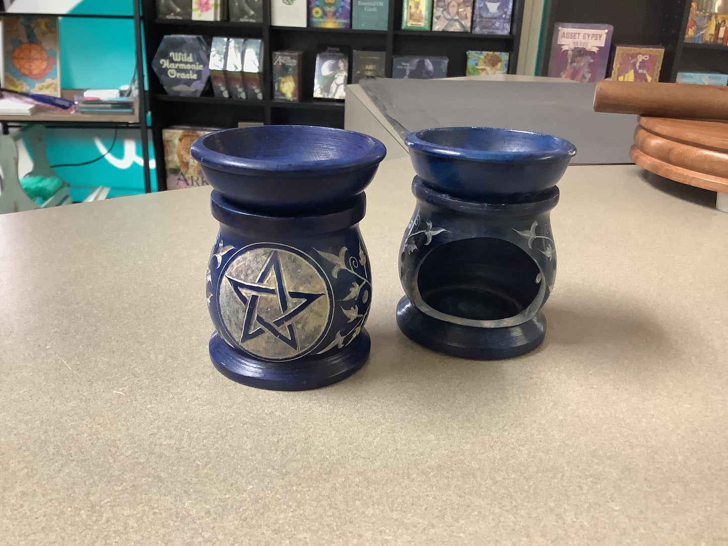 Soapstone Oil Burner / Aroma Lamp