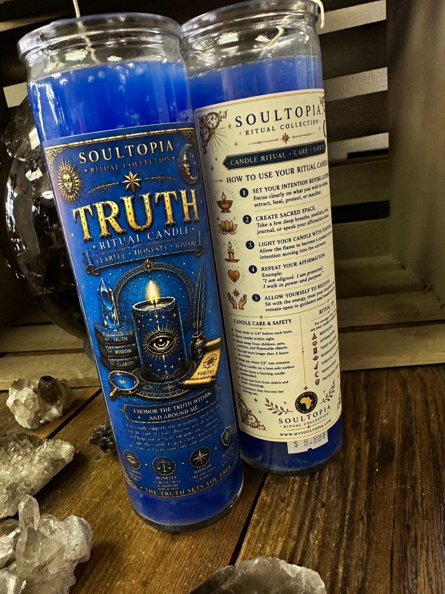 SoulTopia 7 Day Ritual Candle Truth