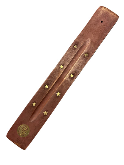 Wooden Incense Holder -  Astrological